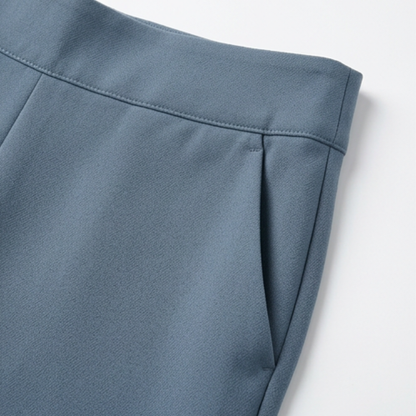 Wraplane – Wrap-Front Wide-Leg Pants