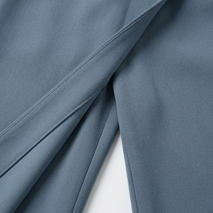 Wraplane – Wrap-Front Wide-Leg Pants