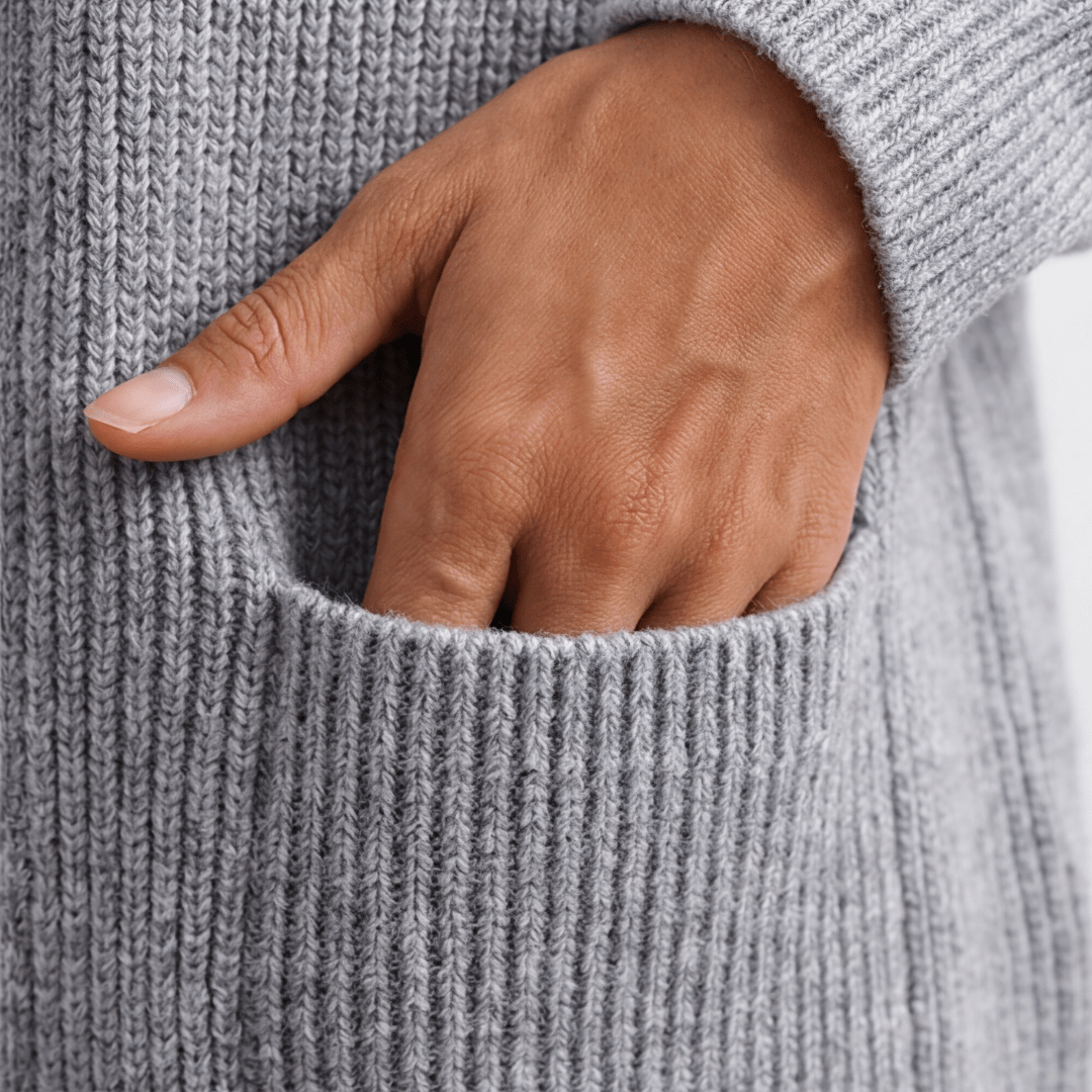 Covena™ – Soft Knit Zip Up Cardigan with Pockets - Lark & Clover