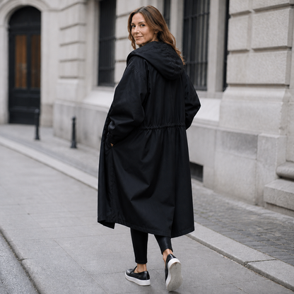 Vielle – Gabardina que ajusta a cintura quando quiser