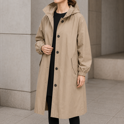 Vielle – Gabardina que ajusta a cintura quando quiser