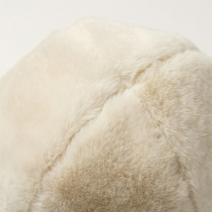 Velura – Women's Matching Faux Fur Hat and Scarf Set