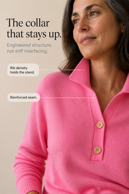 Collane – Collared Pullover Sweater