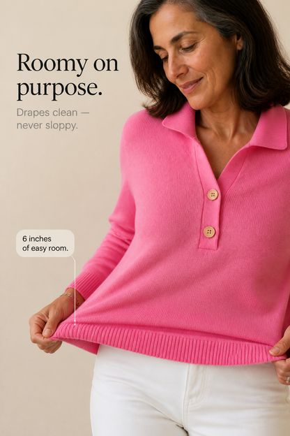 Collane – Collared Pullover Sweater