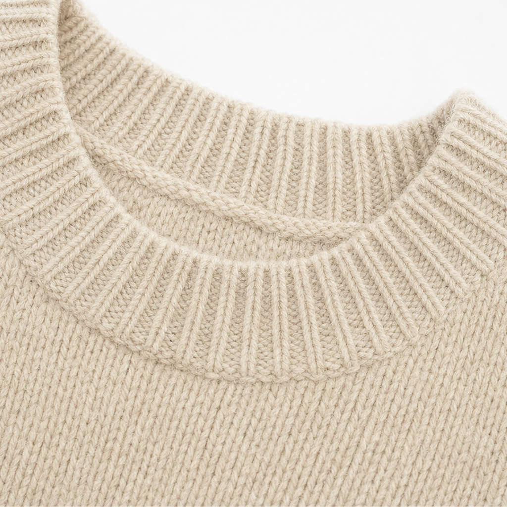 Braidenne – Jersey de punto con cordón trenzado y botones