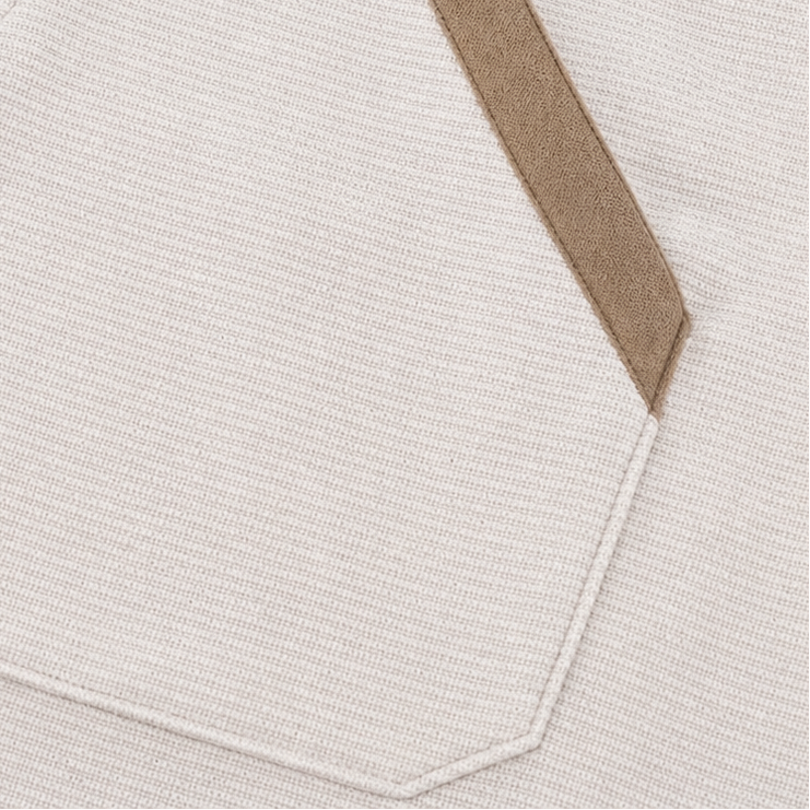 Zipfelt – Robe sweat demi-zip à finitions côtelées