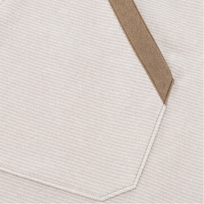 Zipfelt – Robe sweat demi-zip à finitions côtelées