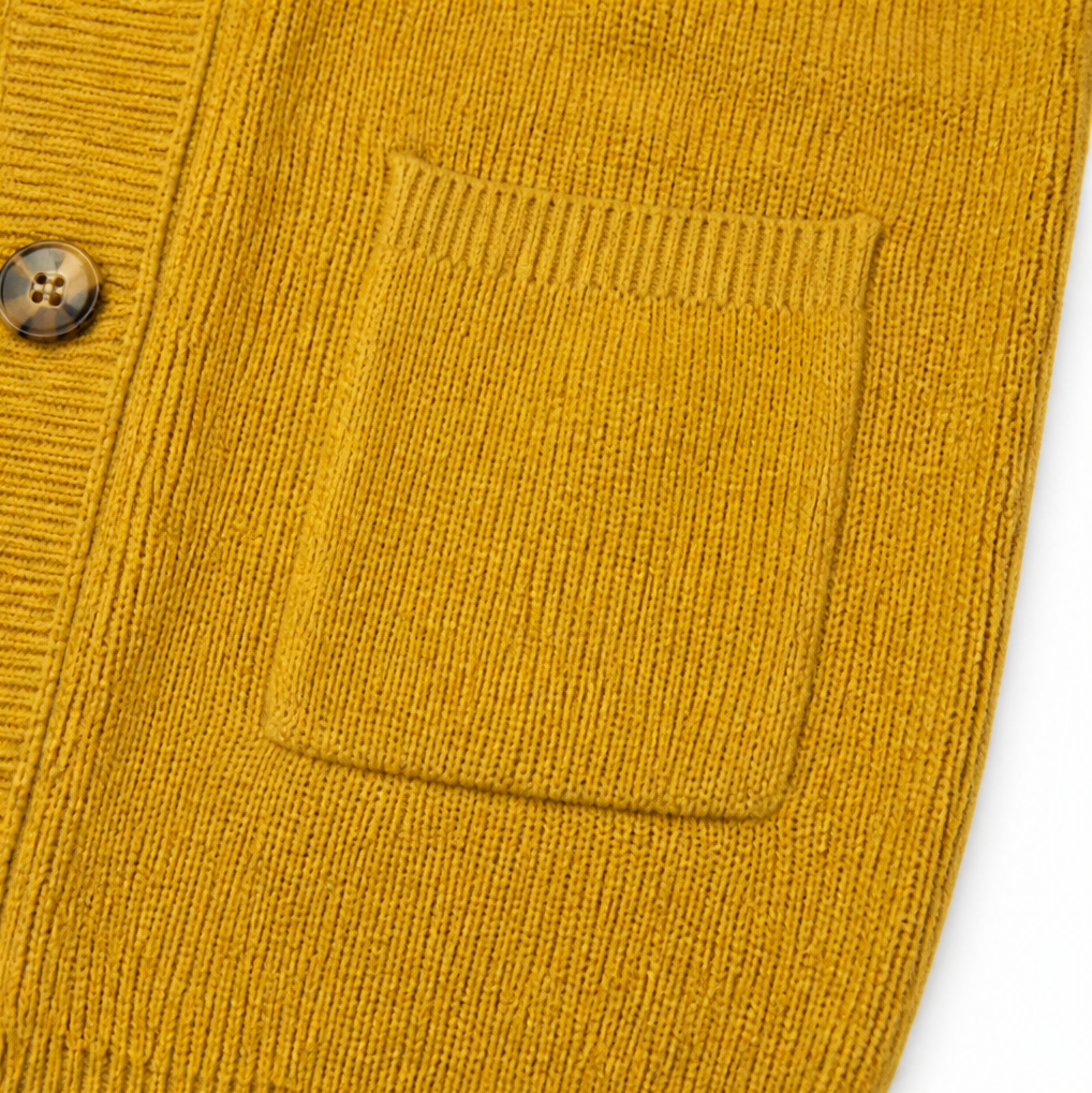 Coziva – Cardigan con cappuccio e bottoni