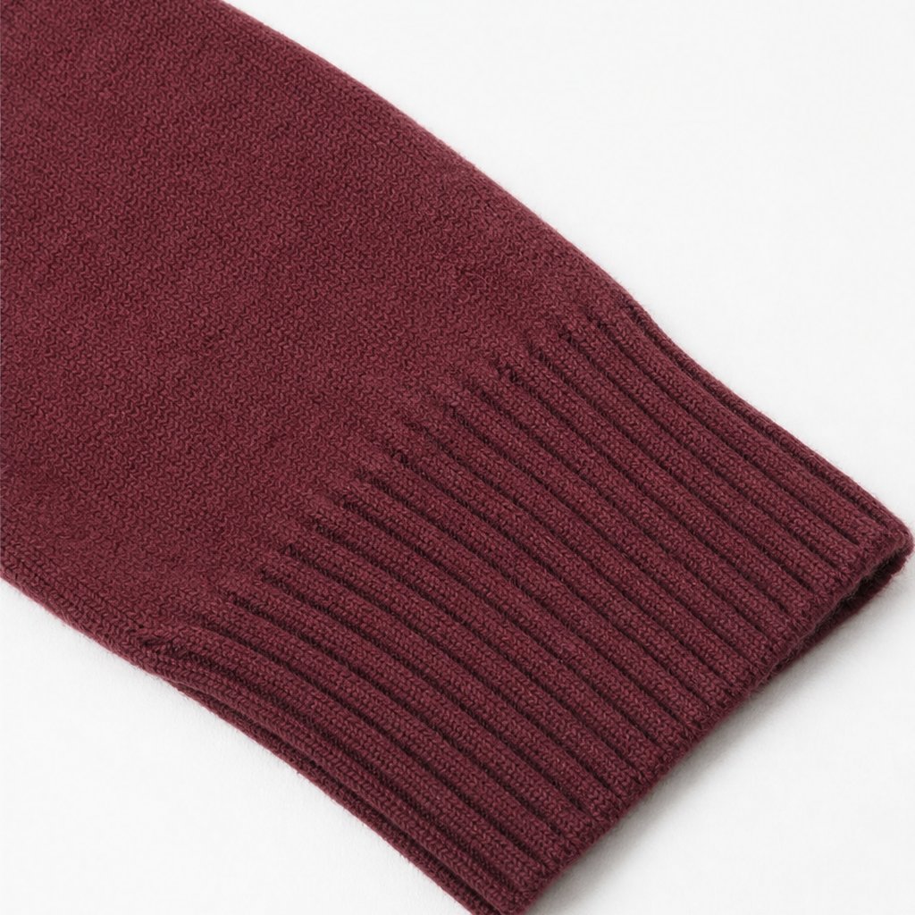 Funnelle – Lång oversize-cardigan med hög krage