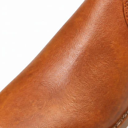 Lacerra – Adjustable Wrap-Lace Mid-Calf Combat Boots