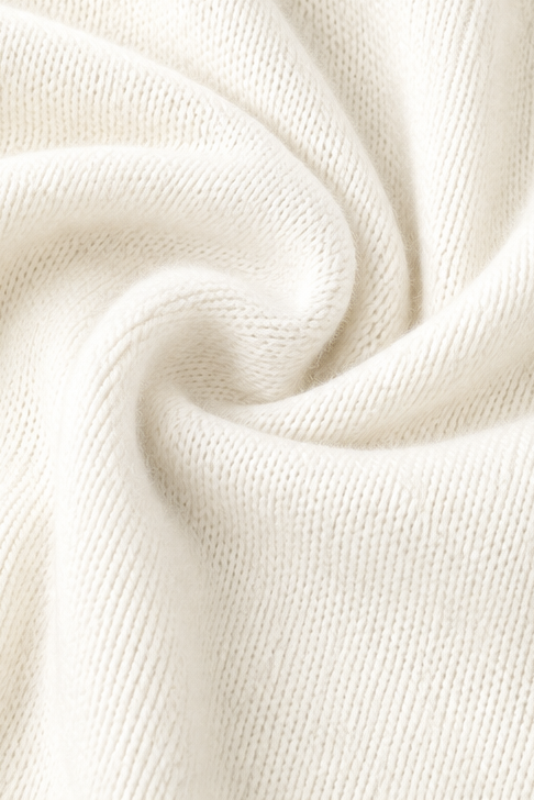 Hushlane – Oversized Drawstring Hooded Knit Sweater