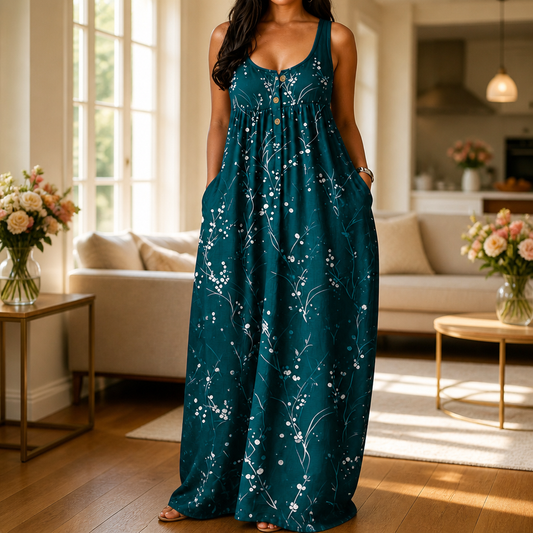 Stillwear – Maxi Dress That Drapes, Never Clings