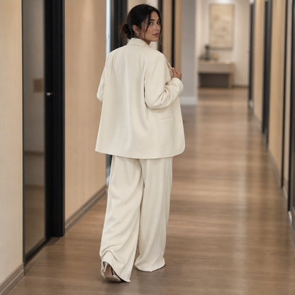 Settlein – Wide-Leg Trouser And Blazer Set