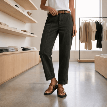Marsona – Tailored Utility Pants for Work and Weekend Deep Olive