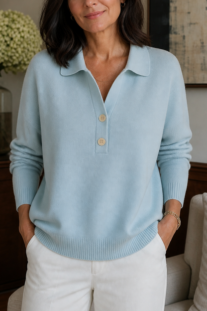 Collane – Collared Pullover Sweater