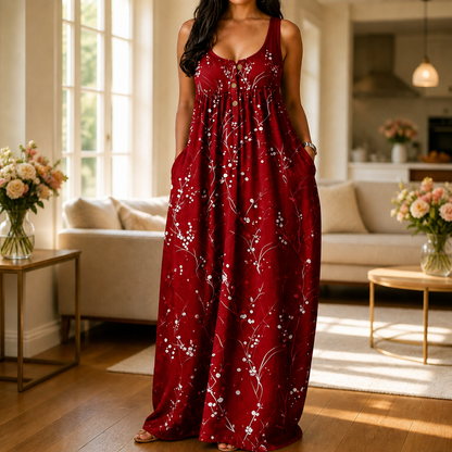 Stillwear – Maxi Dress That Drapes, Never Clings